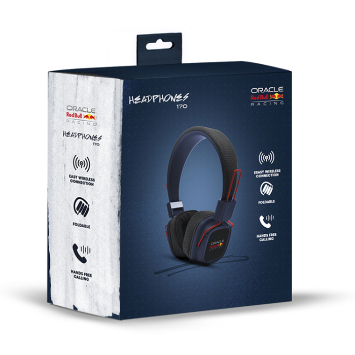 Red Bull - Oracle Red Bull Racing Hörlurar On-ear Trådlösa RB-HP170 - Blå