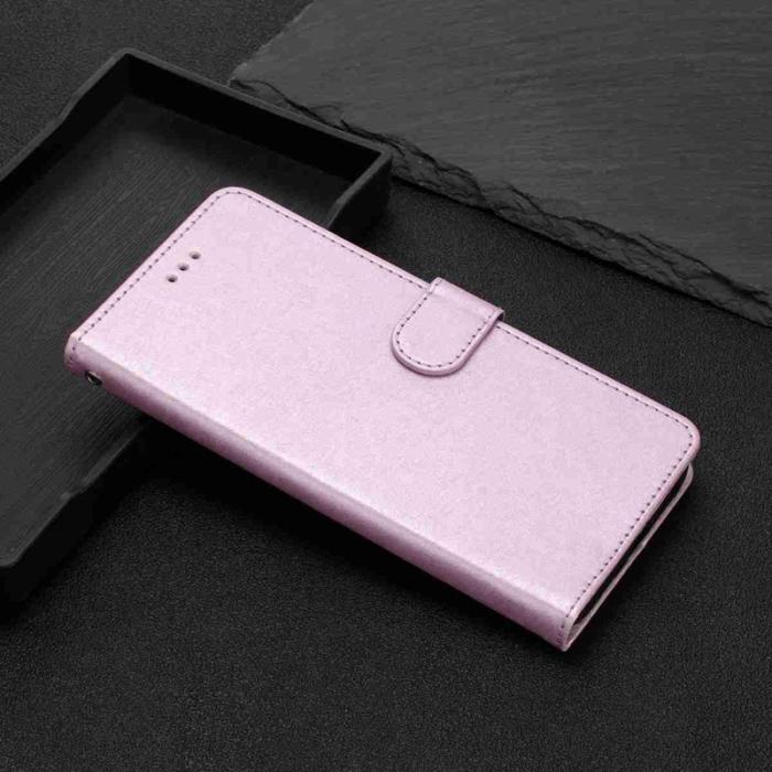 OEM - Samsung Galaxy A57 Plånboksfodral Konstläder Magnetisk Stängning - Lila