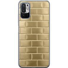 iSecrets - Mobilskal till Xiaomi Redmi Note 10 5G med Gyllene Murstenar