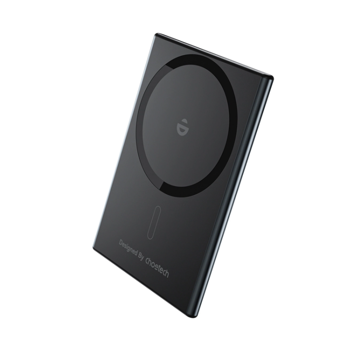 Choetech - Choetech Qi Trådlös Powerbank 2000mAh MagSafe 5W SuperThin - Svart