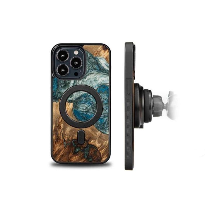 Bewood - Bewood iPhone 13 Pro Max Mobilskal Magsafe Unique Planet Earth