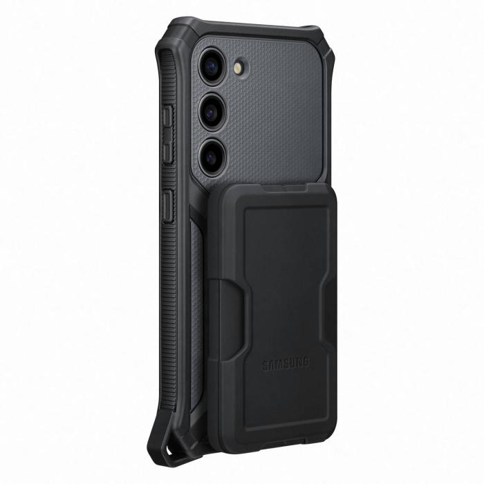 Samsung - Samsung Galaxy S23 Plus Skal Rugged Gadget - Grå