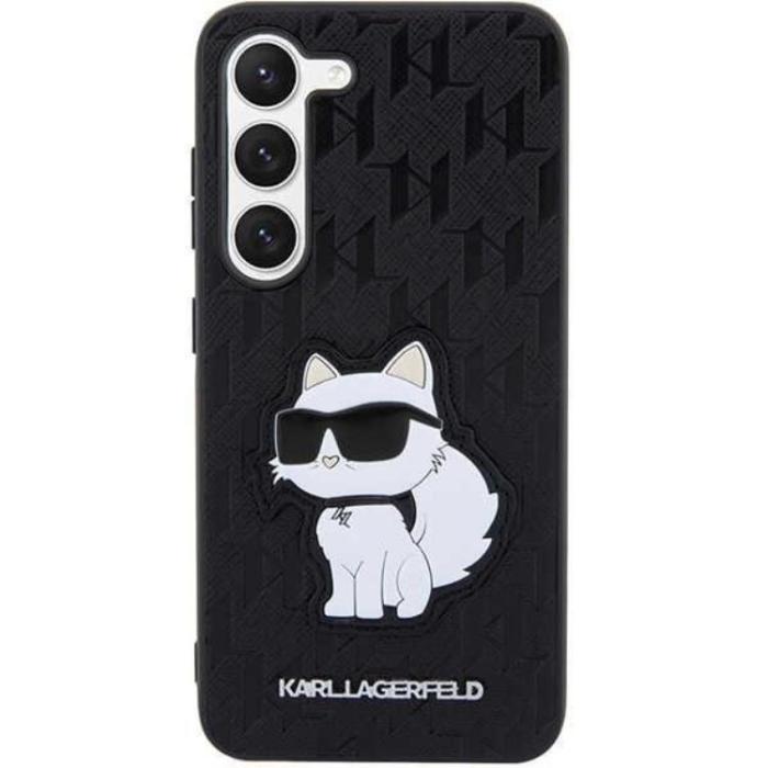 KARL LAGERFELD - Karl Lagerfeld Galaxy S23 Plus Skal Saffiano Monogram Choupette - Svart