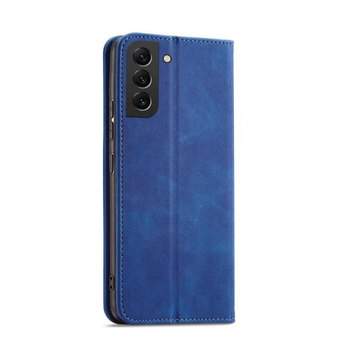 OEM - Galaxy S23 Plus Plånboksfodral Magnet Fancy - Blå