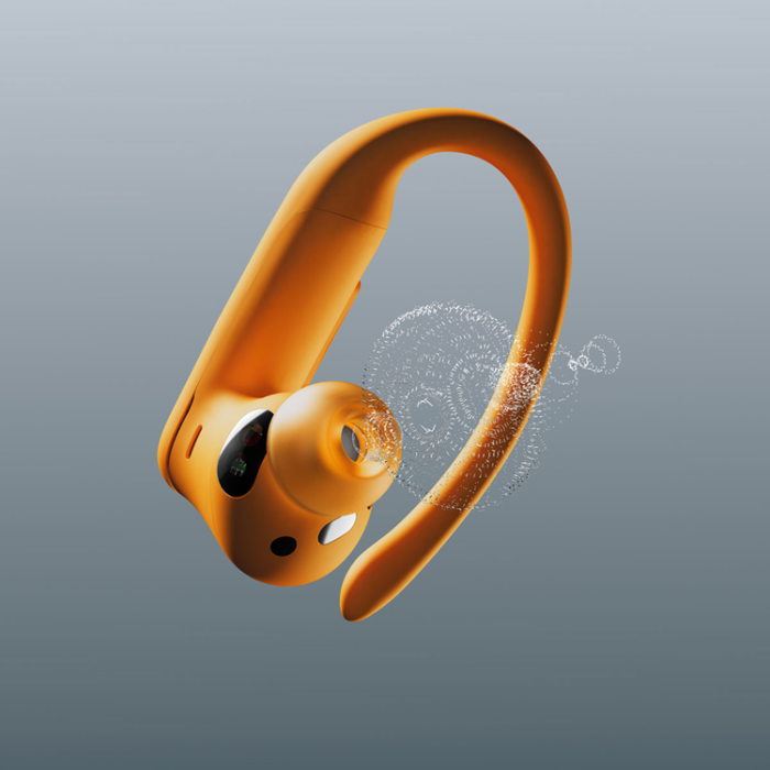 Apple - Apple Beats Powerbeats Pro 2 - Electric Orange