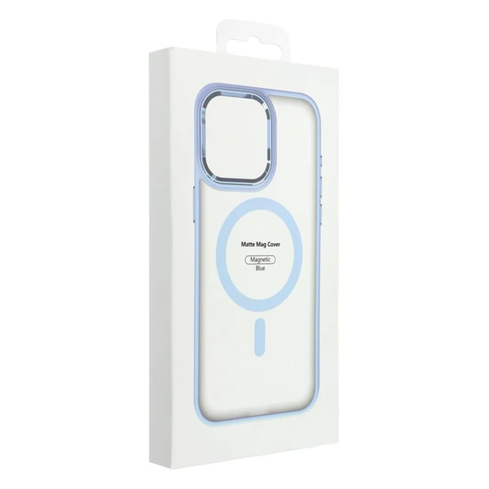 OEM - iPhone 15 Pro Mobilskal Magsafe Matte - Blå