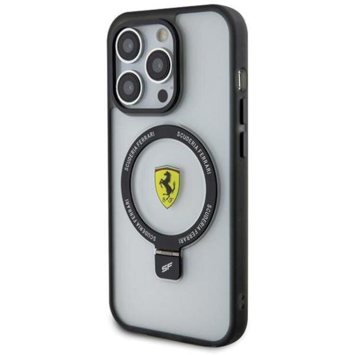 Ferrari - Ferrari iPhone 15 Pro Max Mobilskal Magsafe Ring Stand 2023
