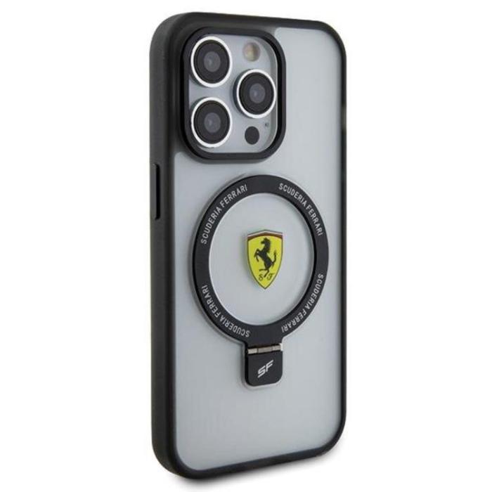 Ferrari - Ferrari iPhone 15 Pro Max Mobilskal Magsafe Ring Stand 2023