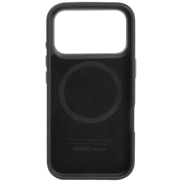 Audi - Audi iPhone 17 Pro Mobilskal MagSafe Syntetiskt Läder A6 - Svart