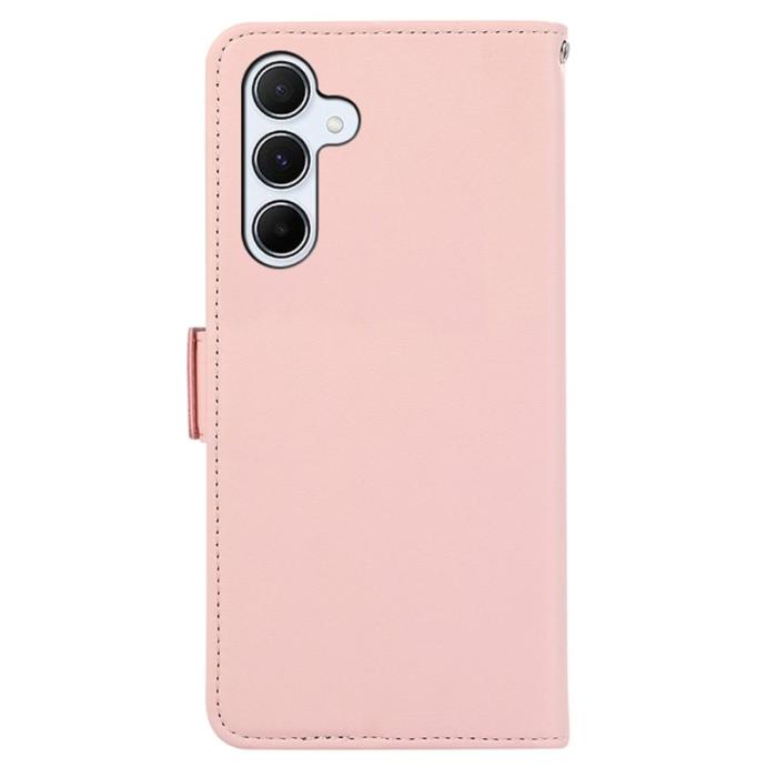 ABEEL - ABEEL Plånboksfodral för Samsung Galaxy S26 Plus Konstläder RFID - Rosa