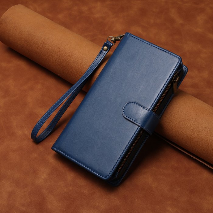 A-One Brand - OnePlus 15 5G Konstläder Plånboksfodral Zipper Shockproof