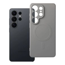 A-One Brand - Mobilskal F&ouml;r Galaxy S26 Ultra Magsafe Silikon - Titanium Gr&aring;