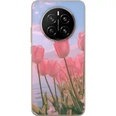 Gustaf - Mobilskal till Honor Magic7 med Rosa Tulpaner