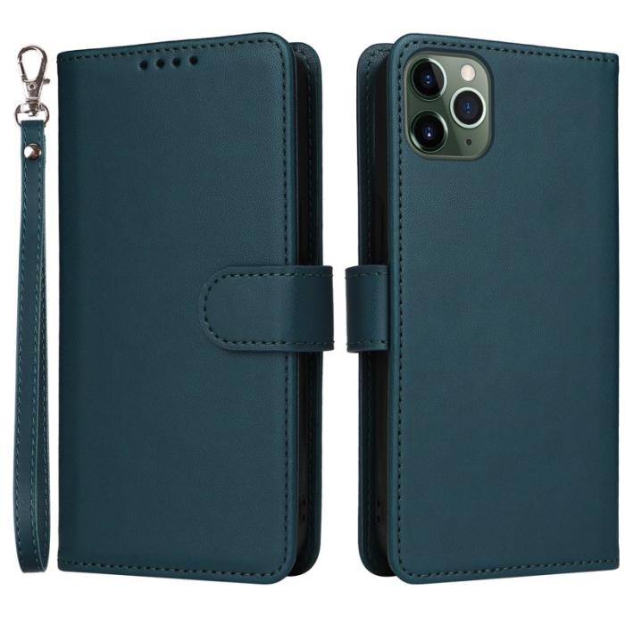 BETOPNICE - BETOPNICE iPhone 11 Pro Max Plånboksfodral - Detachable Konstläder- Blå