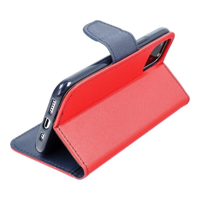 OEM - Xiaomi Redmi Note 13 Pro Plus Plånboksfodral Fancy - Röd