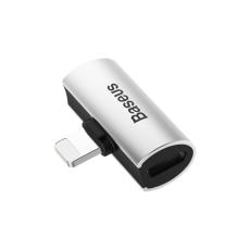 BASEUS - BASEUS Adapter HF Lightning 8-pin to 2x Lighning - Silver/Svart