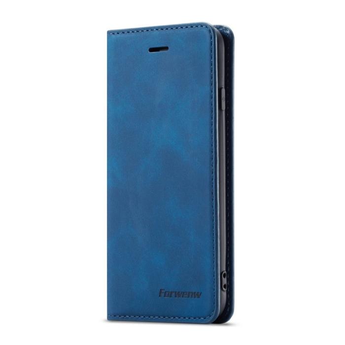 FORWENW - FORWENW Fantasy Series iPhone 7/8/SE Plånboksfodral Konstläder - Blå