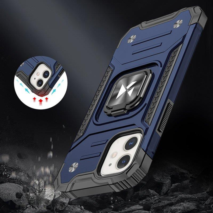 Wozinsky - Wozinsky iPhone 14 Mobilskal Ringhållare Armor - Blå