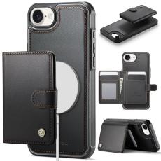 JEEHOOD - JEEHOOD J09 Mobilskal till iPhone 16e RFID Skydd L&auml;der Svart