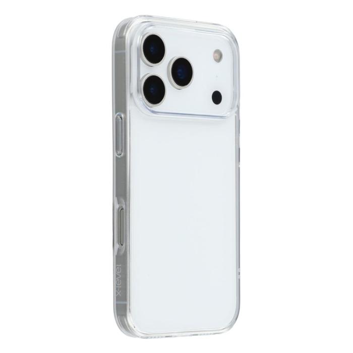 X-Level - X-LEVEL iPhone 17 Pro Fodral PC + TPU Transparent Skydd