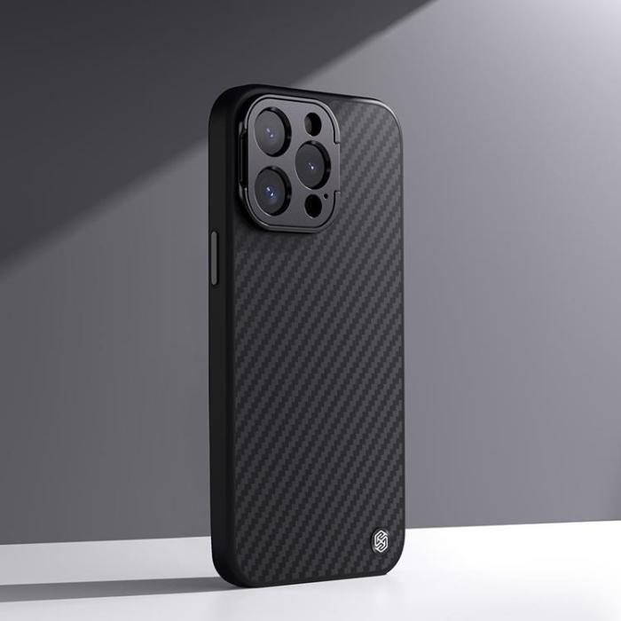 Nillkin - Nillkin iPhone 14 Pro Mobilskal Durable CarboProp - Svart