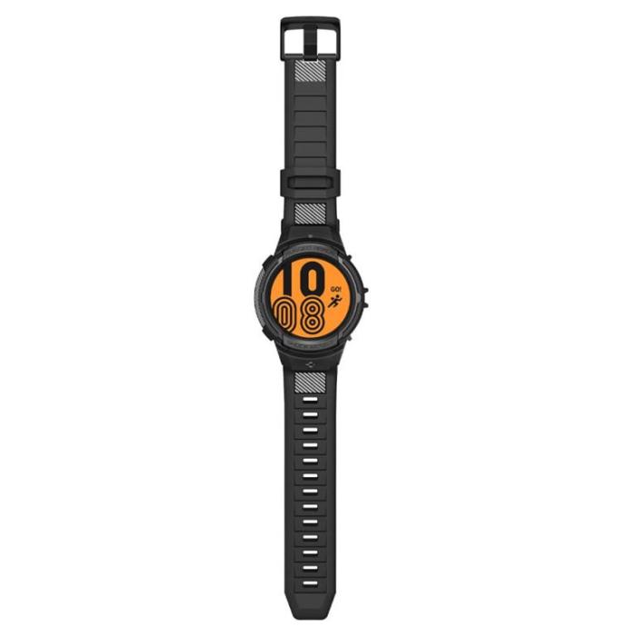 Spigen - Spigen Galaxy Watch 5 Pro (45mm) Armband Rugged Armor Pro - Svart