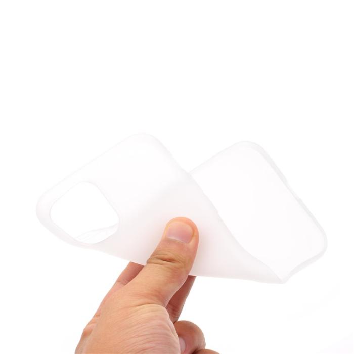 OEM - iPhone 15 Pro Max/15 Ultra Mobilskal TPU Matte Slim-Fit - Vit