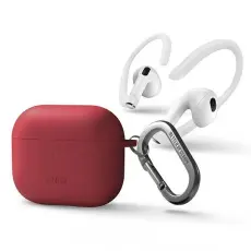 UNIQ - UNIQ Nexo Silicone Skal Airpods 3 - R&ouml;d