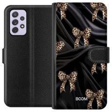 iSecrets - Pl&aring;nboksfodral till Samsung Galaxy A52s 5G med Leopard Bow