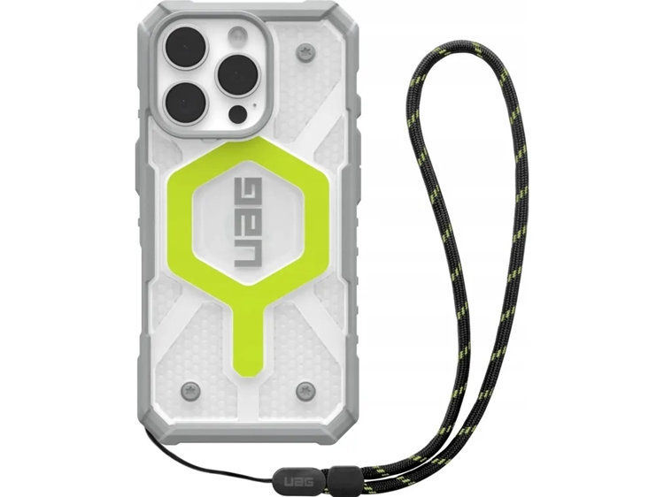 UAG iPhone 16 Pro Mobilskal MagSafe Pathfinder Clear Snodd - Grön | 2353 | AlltMobil