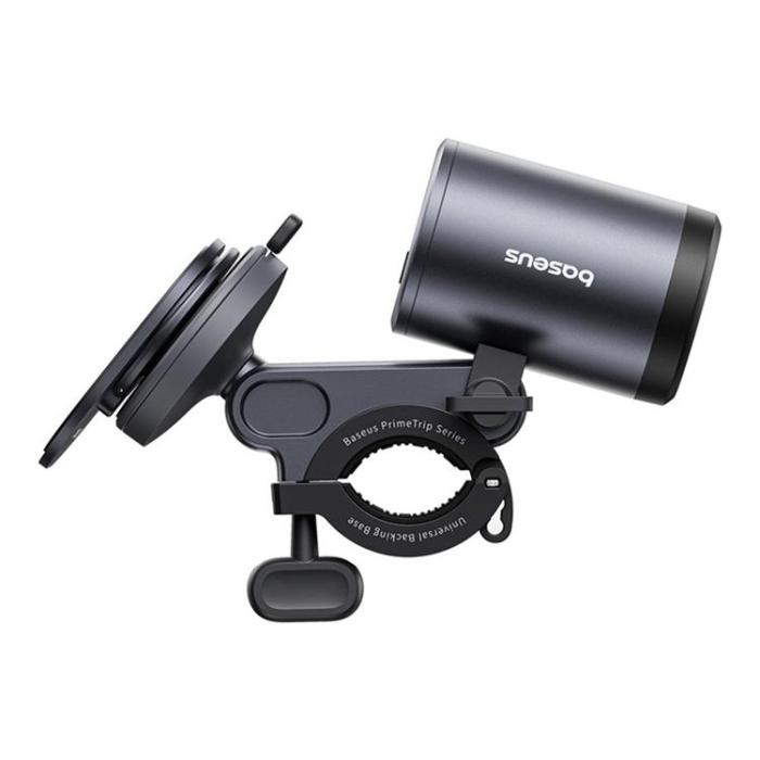 BASEUS - Baseus Universal IP68 LED-Mobilhållare med 2-i-1-lampa 3000mAh PrimeTrip - Grå