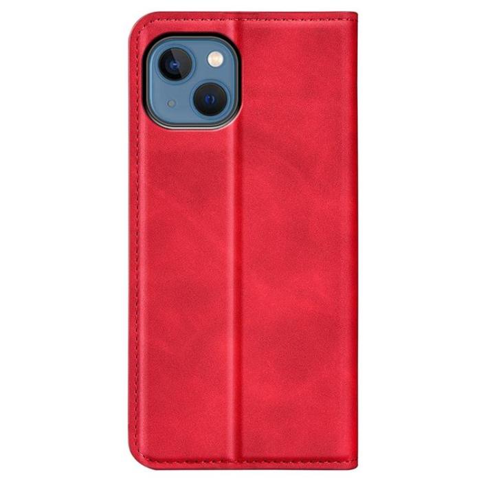 OEM - Folio iPhone 14 Plånboksfodral - Röd