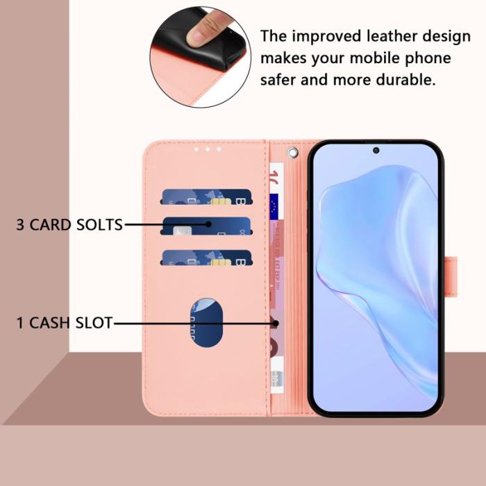 OEM - Samsung Galaxy S26 Ultra Fodral Konstläder - Rosa