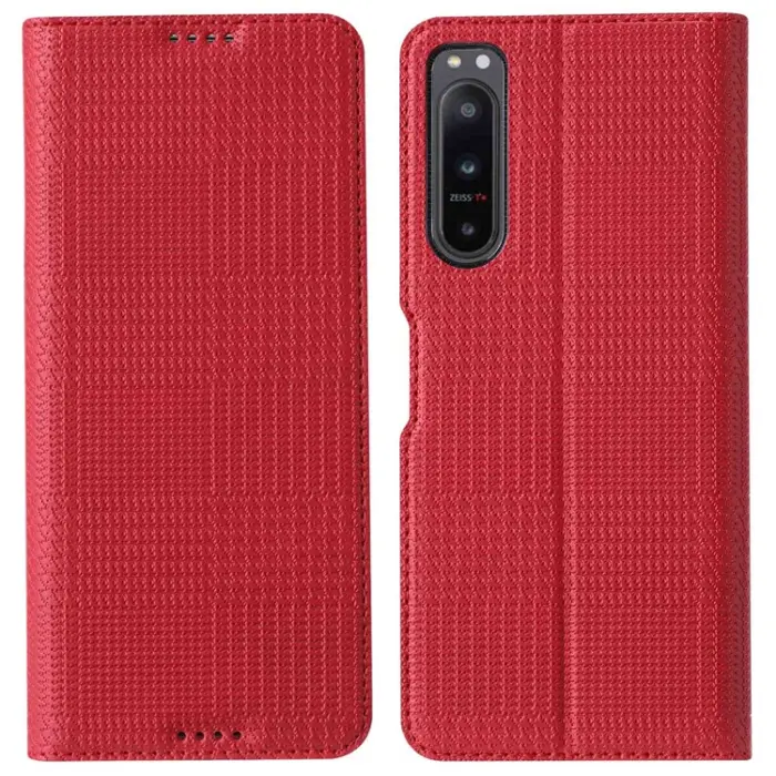 VILI - VILI Sony Xperia 5 IV Plånboksfodral DH Series - Röd