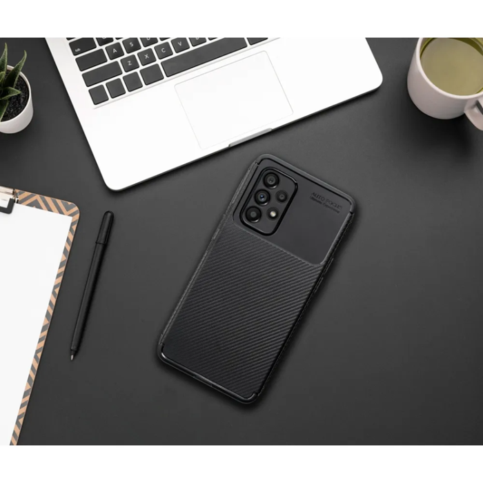 OEM - Galaxy A16 5G/4G Mobilskal Carbon Premium - Svart