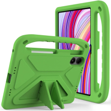 A-One Brand - Xiaomi Redmi Pad Pro/5G/Poco Pad Skal EVA Handgrepp Kickstand - Grön