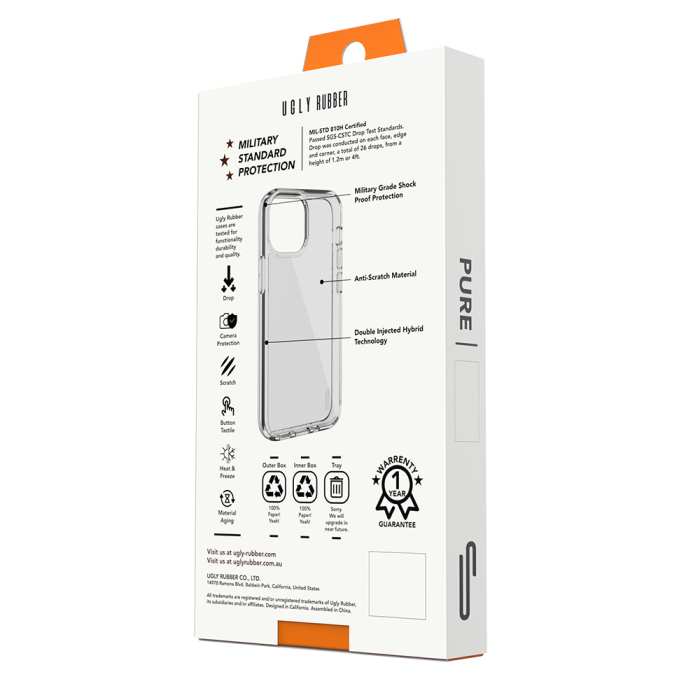 OEM - iPhone 15 Pro Skal Transparent Fodral
