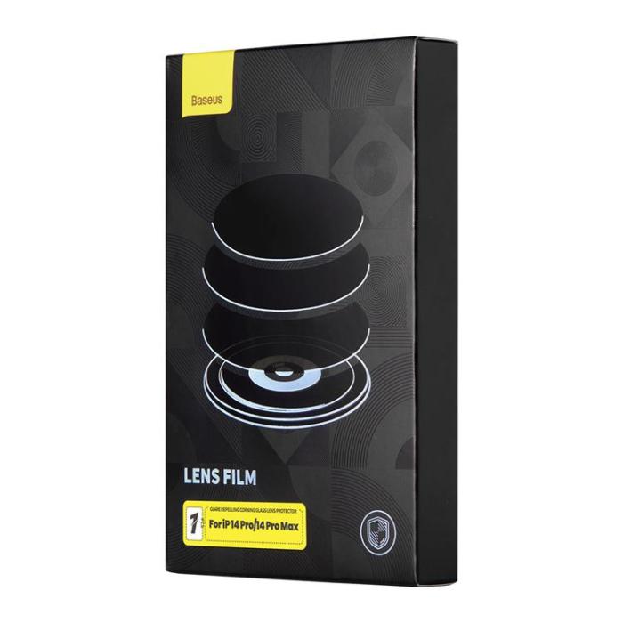 BASEUS - Baseus iPhone 14 Pro Max/Pro Max KameraLinsskydd i Härdat Glas
