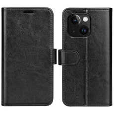 Taltech - iPhone 15 Plus Plånboksfodral Premium - Svart