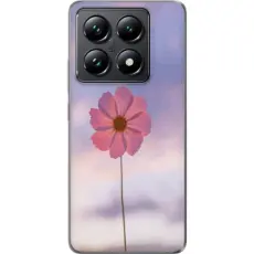 Gustaf - Mobilskal till Xiaomi 14T Pro med Rosa blomma