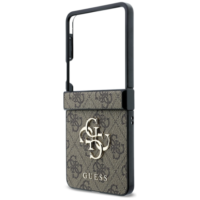 Guess - Guess Mobilskal För Galaxy Z Flip 8 Big 4G Logo - Brun