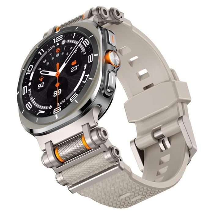 Boom of Sweden - Galaxy Watch Ultra (47mm) Armband Rotation Axis Silikon - Starlight