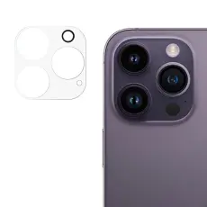 OEM - [1-PACK] iPhone 15 Pro Max/15 Pro Kameralinsskydd i Härdat glas - Clear