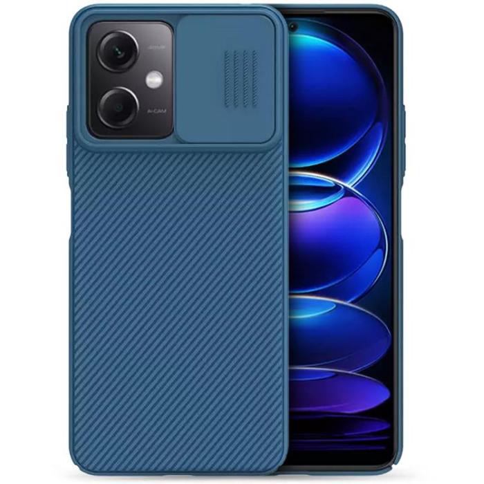 UTGATT - Nillkin Xiaomi Redmi Note 12 Mobilskal Camshield - Blå
