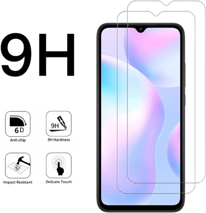 OEM - [2-PACK] Xiaomi Redmi 9A/9AT Härdat Glas Skärmskydd - Clear