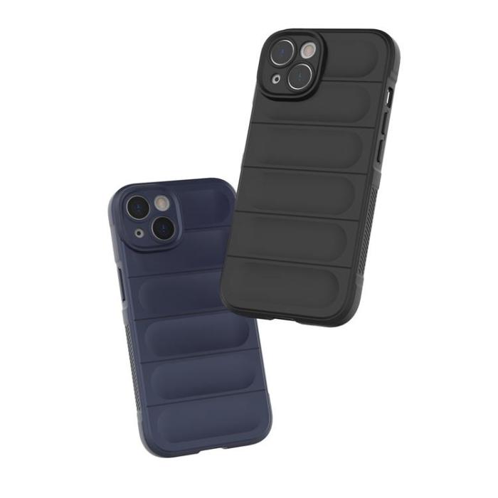 OEM - iPhone 14 Plus Skal Magic Shield Flexible Armored - Mörkblå