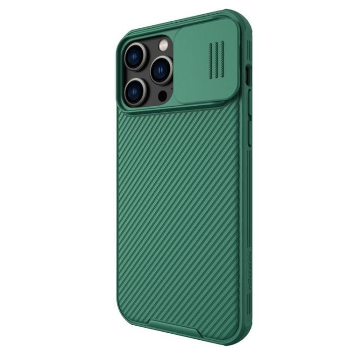 Nillkin - Nillkin iPhone 14 Pro Max Skal CamShield Pro (PC Och TPU) - Grön