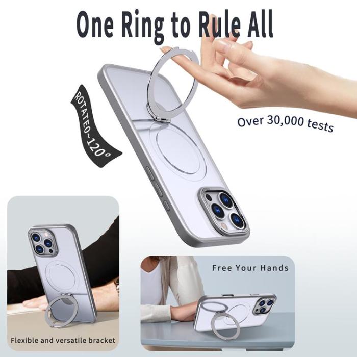 A-One Brand - iPhone 13 Pro Max Mobilskal MagSafe Rotating Kickstand