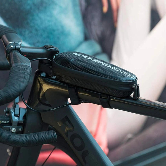 Rockbros - Rockbros Cykelväska Vattentät För Ram B60 - Svart