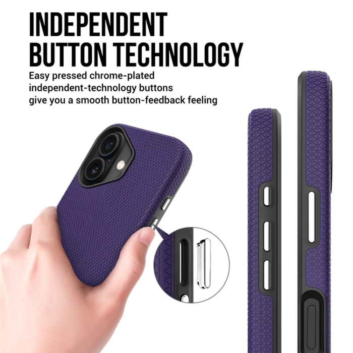 A-One Brand - iPhone 17 Mobilskal MagSafe Protective TPU+PC - Lila